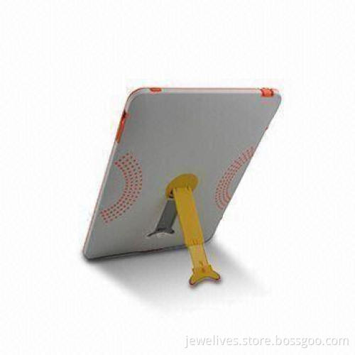 Stand for Apple's iPad, Made of Plastic and Silicone Materials